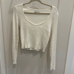 Hollister ribbed long sleeve
